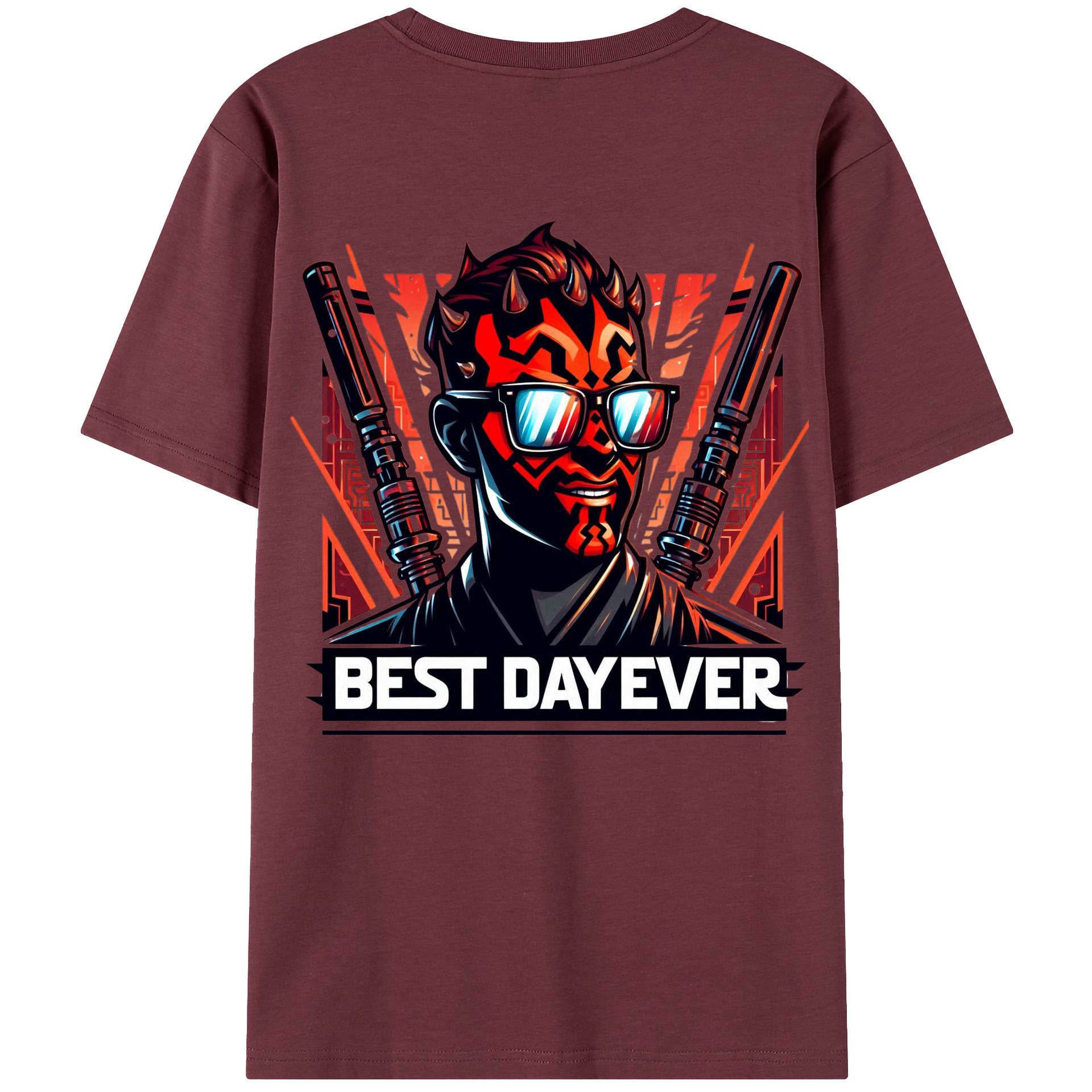 （画像用） スター・ウォーズ Star Wars 綿100％半袖Tシャツ（背面プリント）
